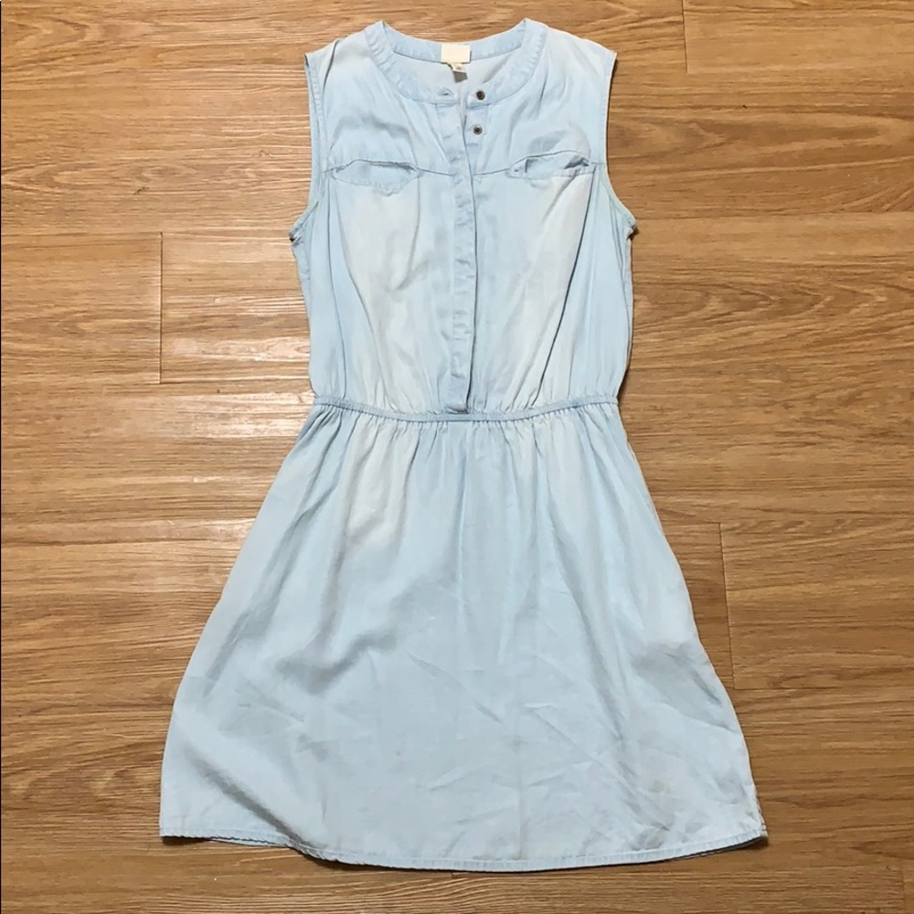 Marina Faux Denim Dress